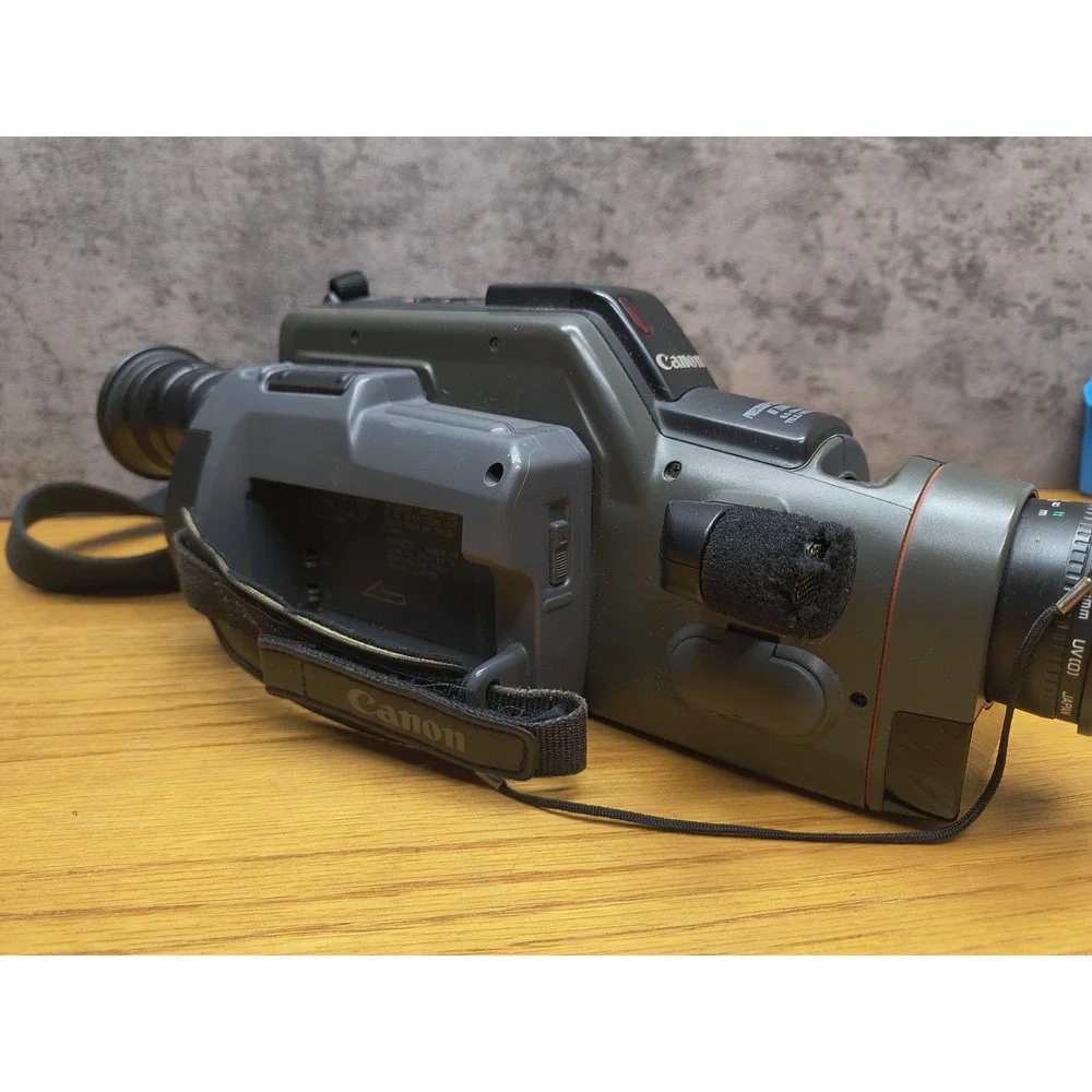Canon E808 AF Zoom‎ Lens Camcorder Canovision 8, UNTESTED